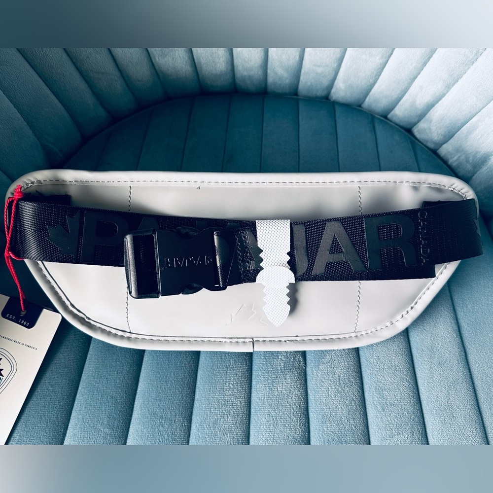 PAJAR Rubberized Sling Belt Bag Grey - Picture 3 of 7